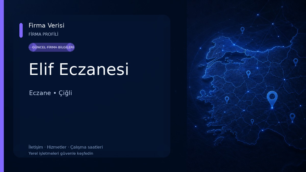 Elif Eczanesi Eczane