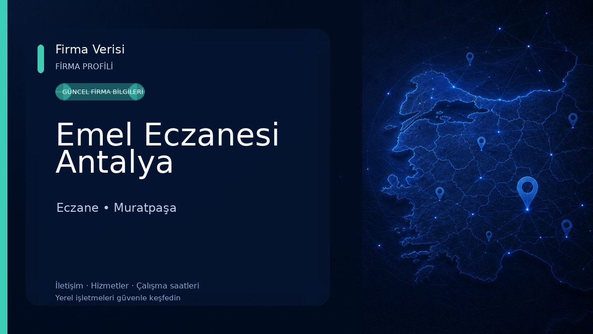 Emel Eczanesi Antalya