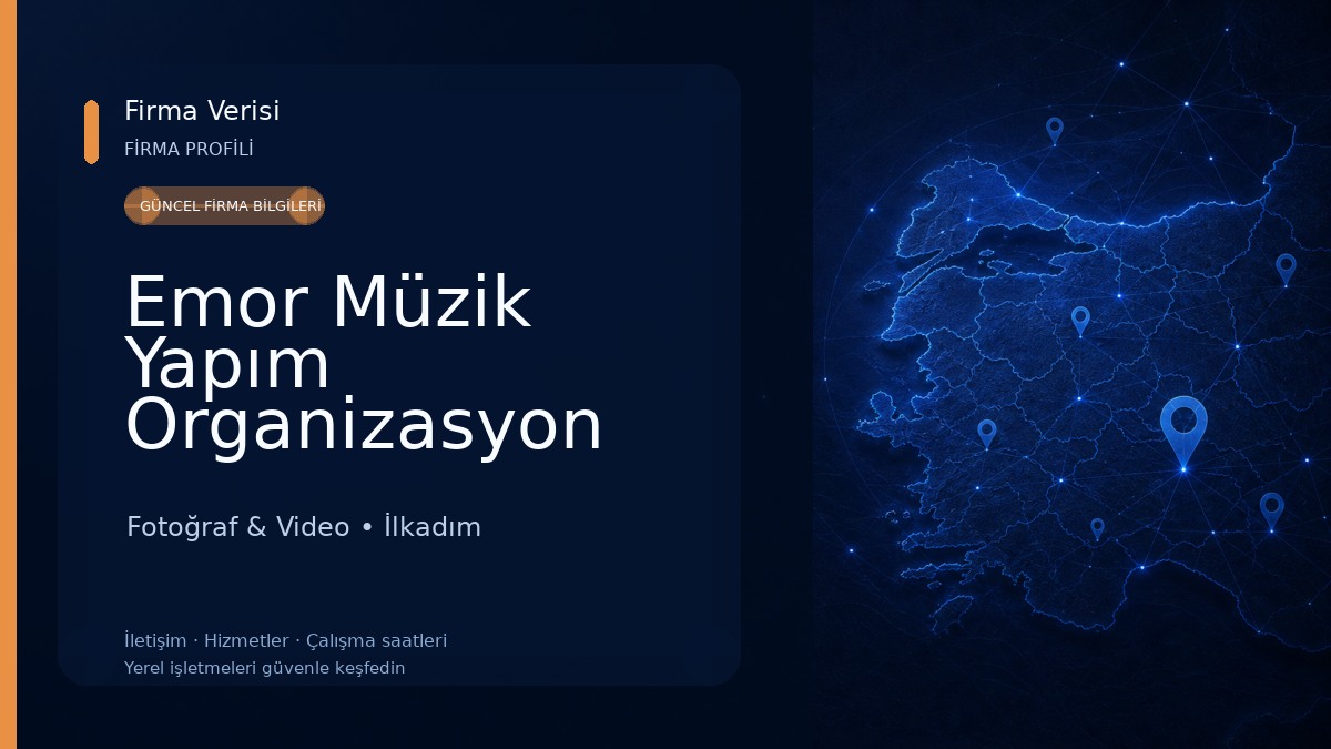 Emor Müzik Yapım Organizasyon ve İnternet Hizmetleri Fotoğraf & Video