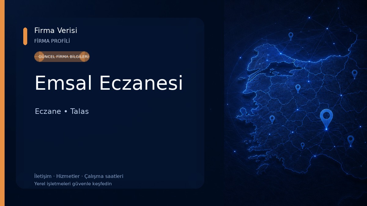 Emsal Eczanesi Eczane