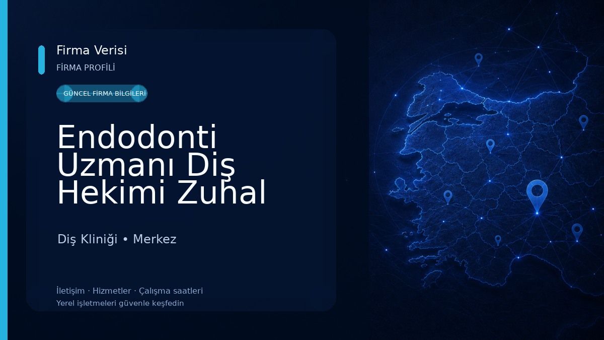 Endodonti Uzmanı Diş Hekimi Zuhal Ulusoy Diş Kliniği