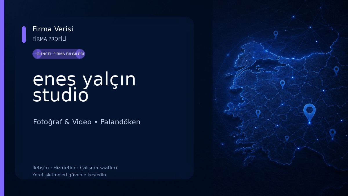 enes yalçın studio Fotoğraf & Video