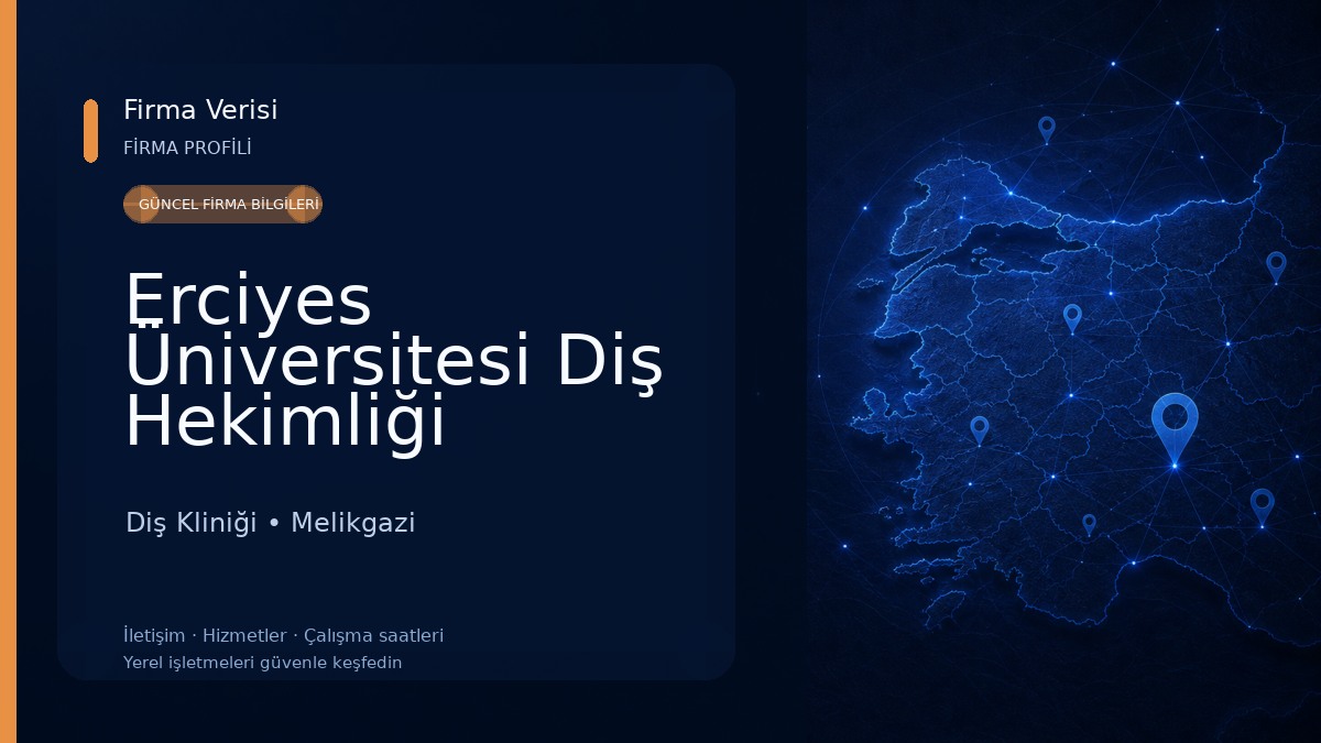 Erciyes Üniversitesi Diş Hekimliği Fakültesi Diş Kliniği