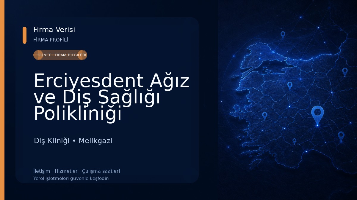 Erciyesdent Ağız ve Diş Sağlığı Polikliniği Diş Kliniği