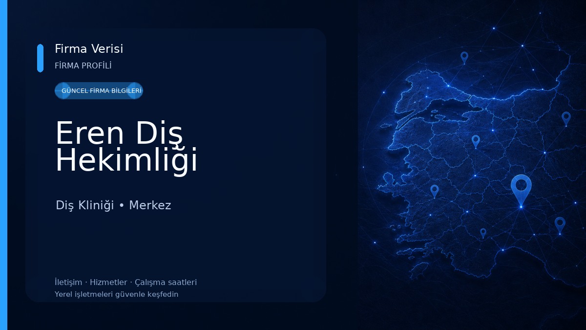 Eren Diş Hekimliği Diş Kliniği