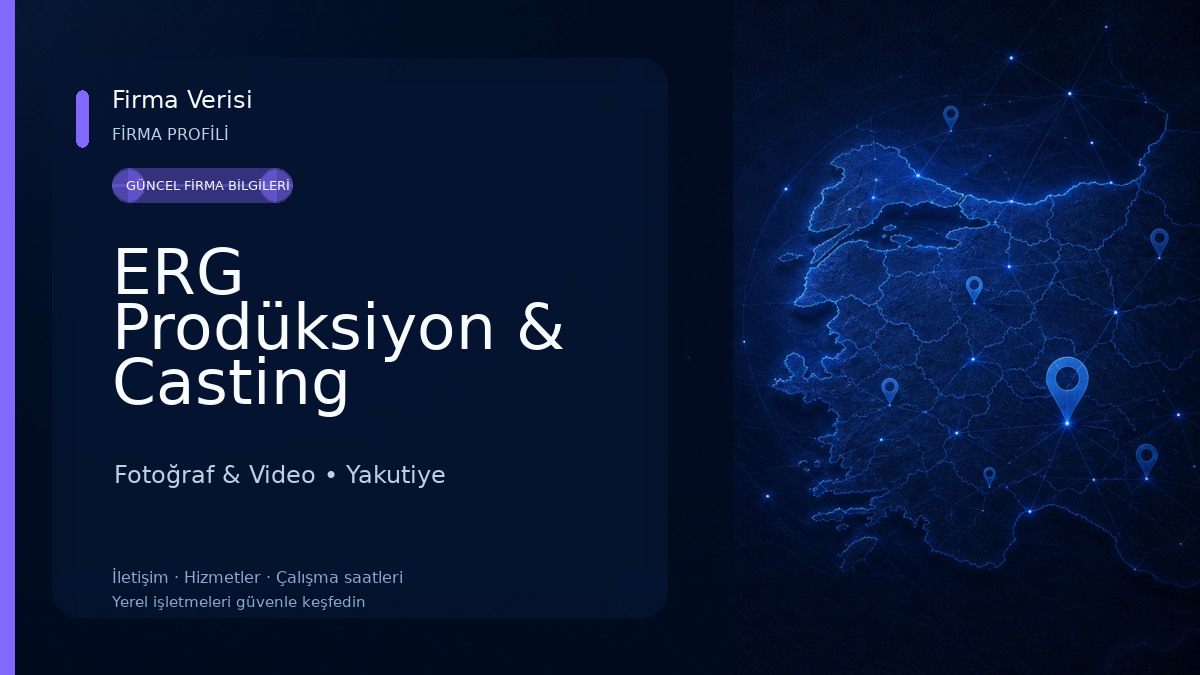 ERG Prodüksiyon & Casting Fotoğraf & Video
