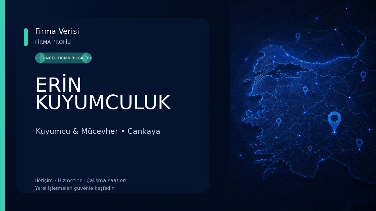 ERİN KUYUMCULUK Kuyumcu & Mücevher