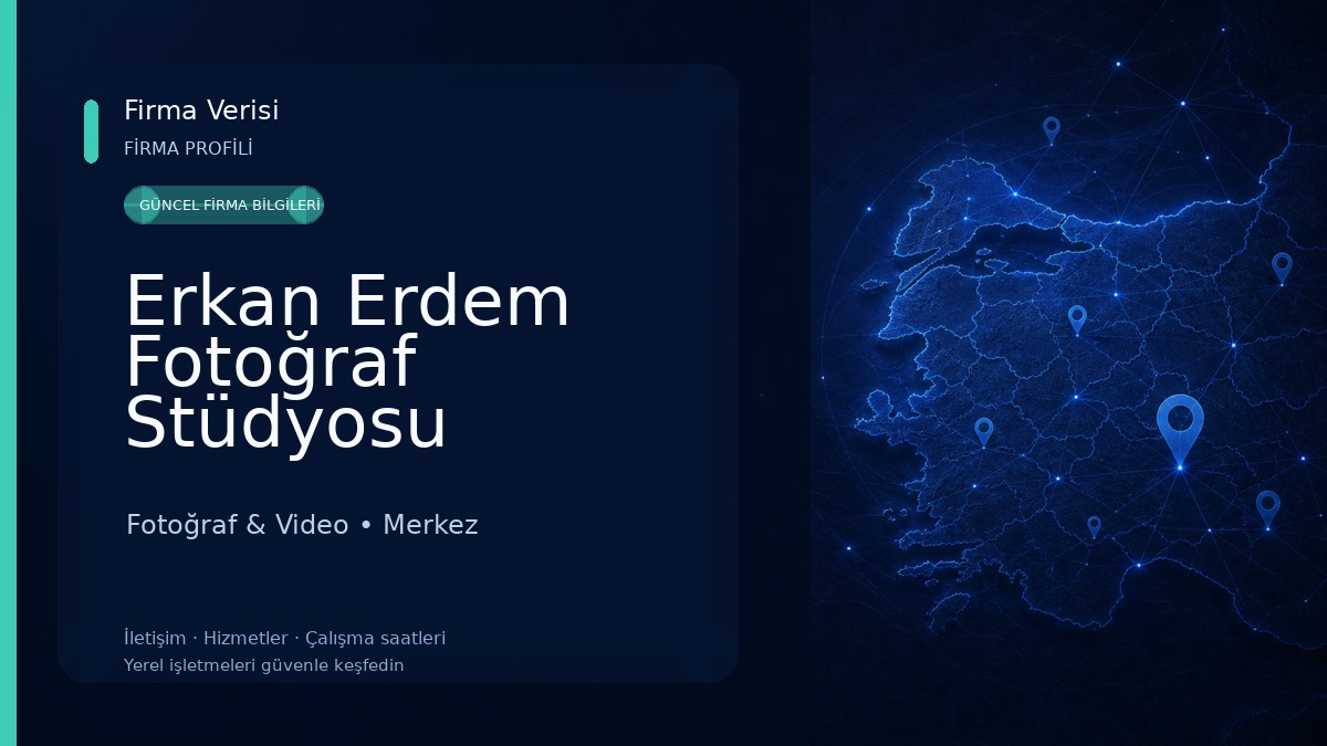 Erkan Erdem Fotoğraf Stüdyosu Fotoğraf & Video