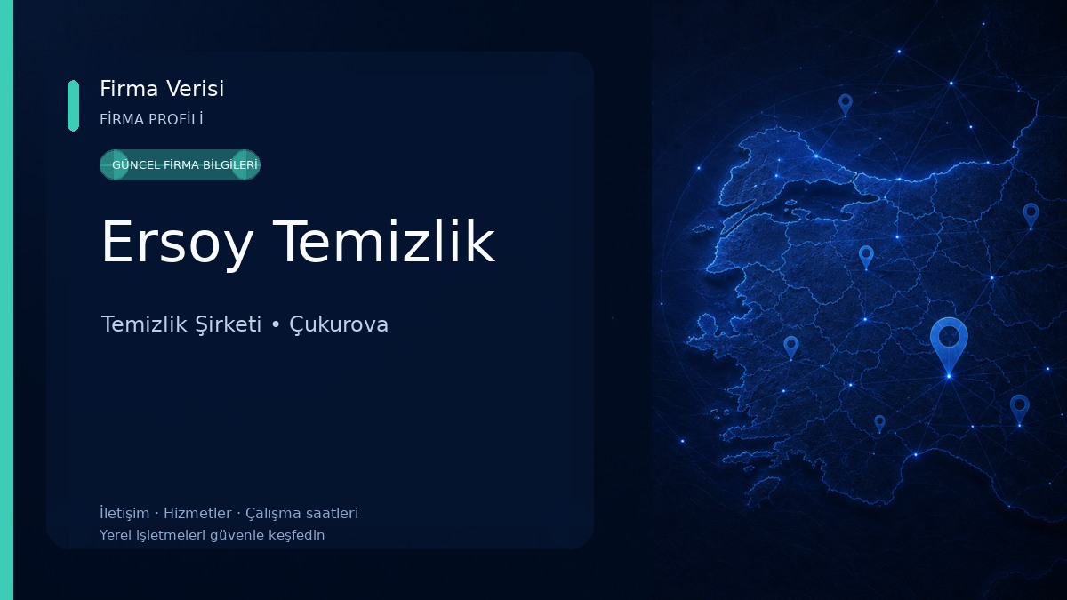 Ersoy Temizlik Temizlik Şirketi