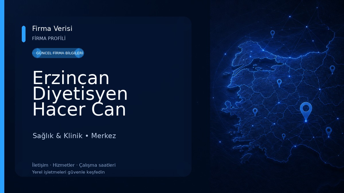 Erzincan Diyetisyen Hacer Can Candiyet 