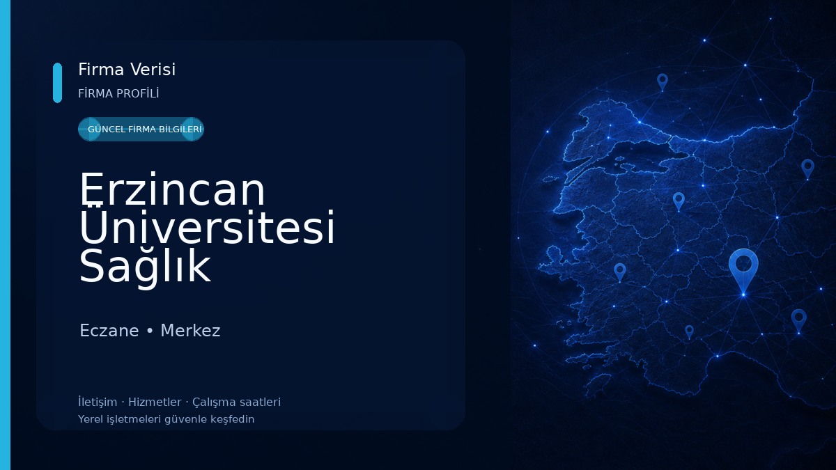 Erzincan Üniversitesi Sağlık Hizmetleri Meslek Yüksekokulu