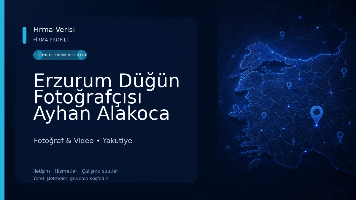 Erzurum Düğün Fotoğrafçısı Ayhan Alakoca Fotoğraf & Video