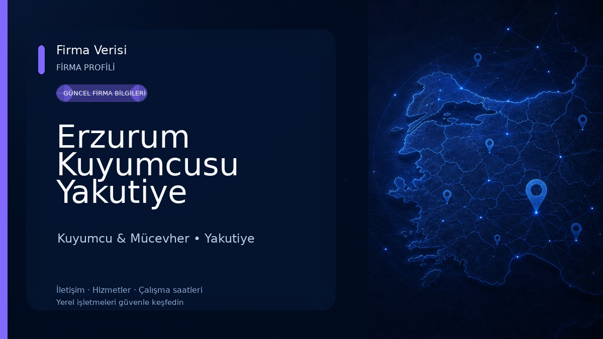 Erzurum Kuyumcusu Yakutiye Kuyumcu & Mücevher