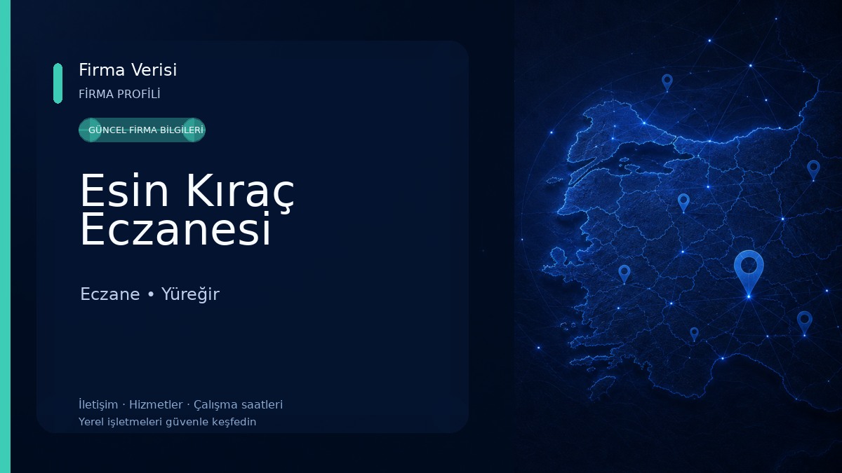Esin Kıraç Eczanesi 