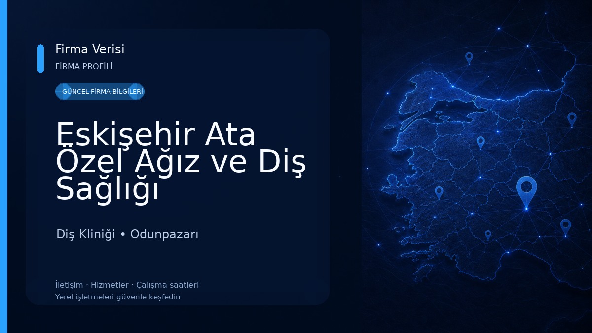 Eskişehir Ata Özel Ağız ve Diş Sağlığı Polikliniği | Diş Hekimi | İmplant Diş Kliniği