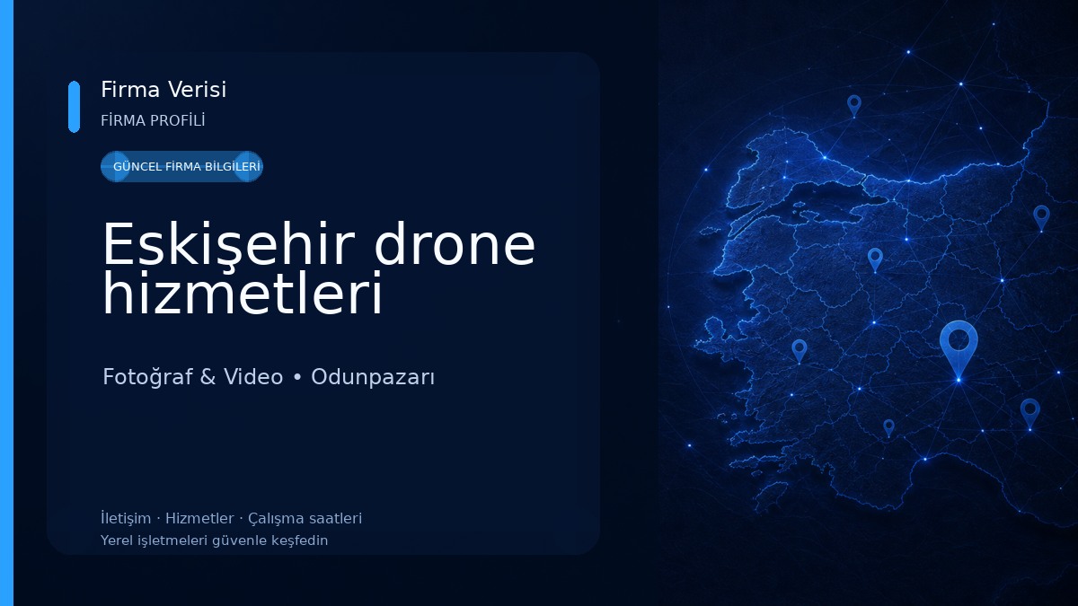 Eskişehir drone hizmetleri Fotoğraf & Video