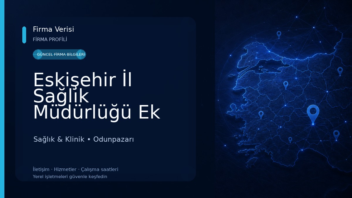 Eskişehir İl Sağlık Müdürlüğü Ek Hizmet Binası Sağlık & Klinik