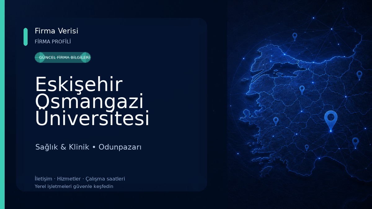 Eskişehir Osmangazi Üniversitesi Sağlık Hizmetleri Meslek Yüksekokulu Sağlık & Klinik