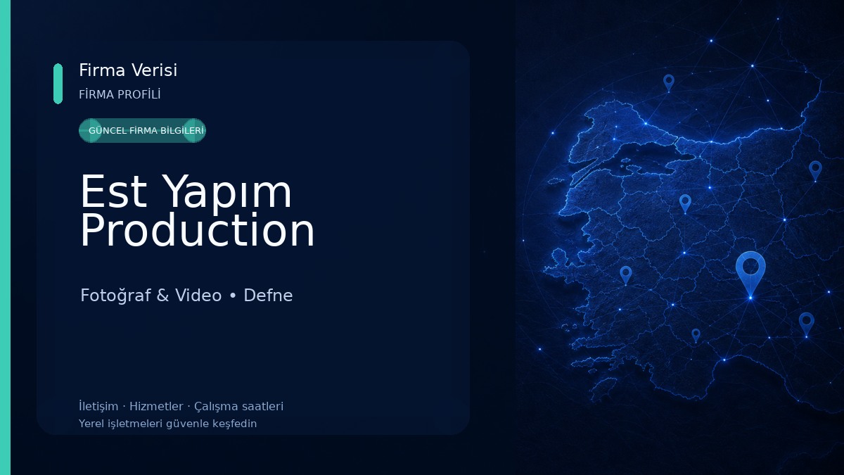 Est Yapım Production Fotoğraf & Video