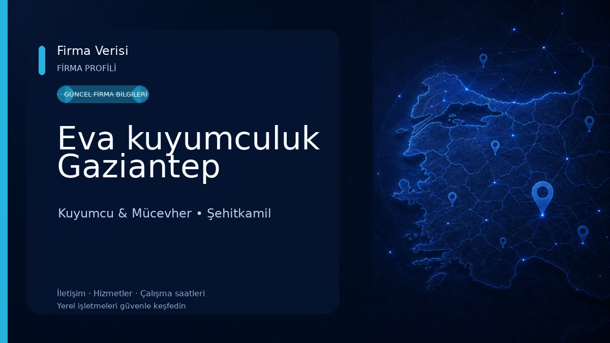 Eva kuyumculuk Gaziantep Kuyumcu & Mücevher