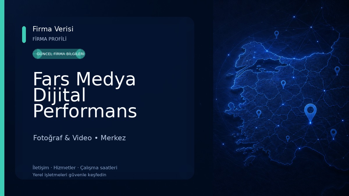 Fars Medya Dijital Performans Ajansı Fotoğraf & Video