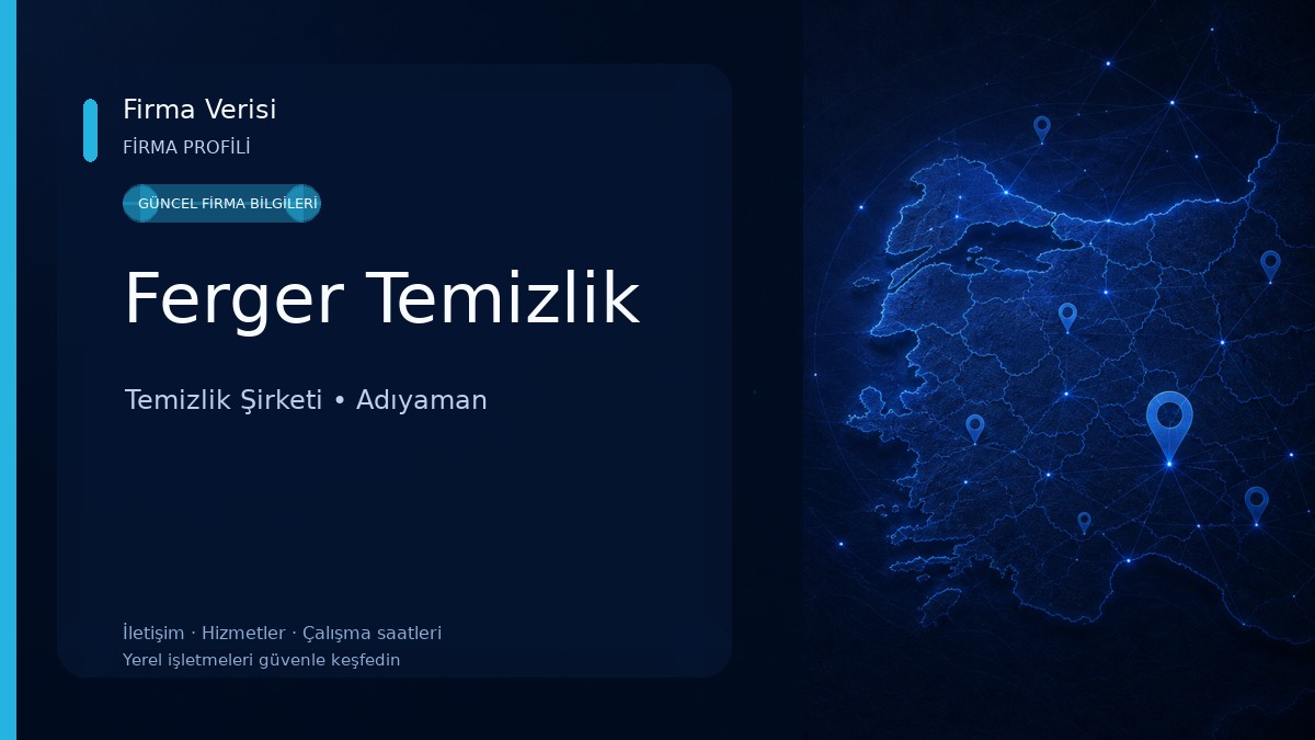 Ferger Temizlik Temizlik Şirketi