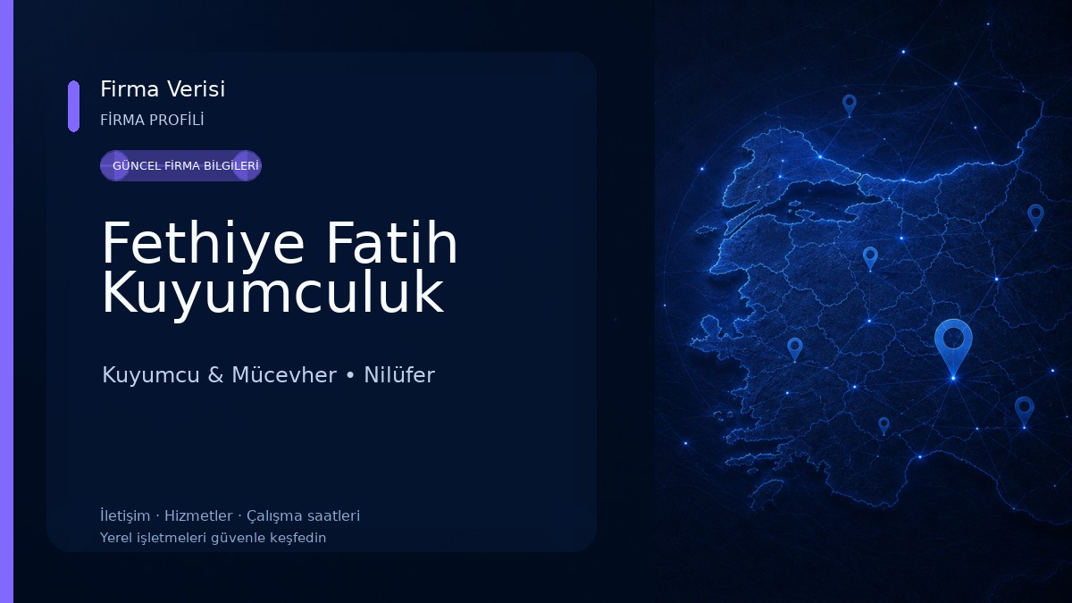 Fethiye Fatih Kuyumculuk Kuyumcu & Mücevher