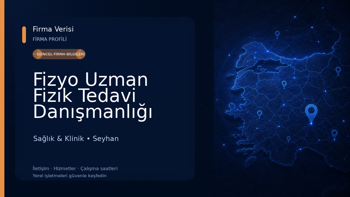 Fizyo Uzman Fizik Tedavi Danışmanlığı Atatürk Caddesi Şubesi Sağlık & Klinik