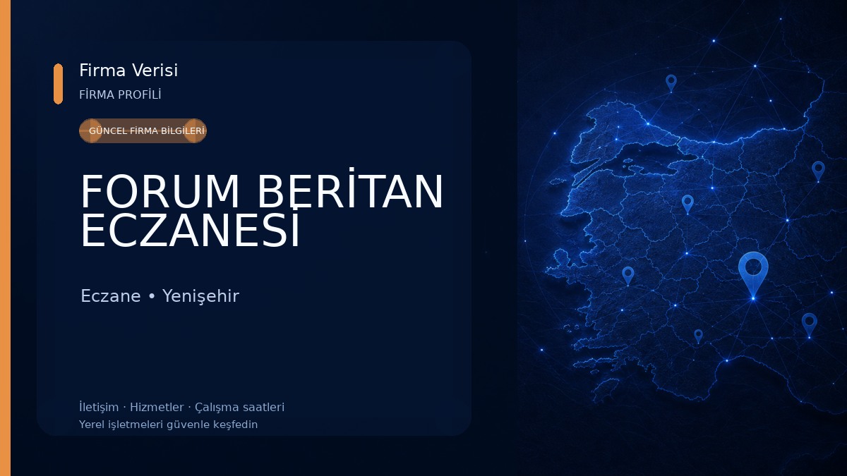 FORUM BERİTAN ECZANESİ
