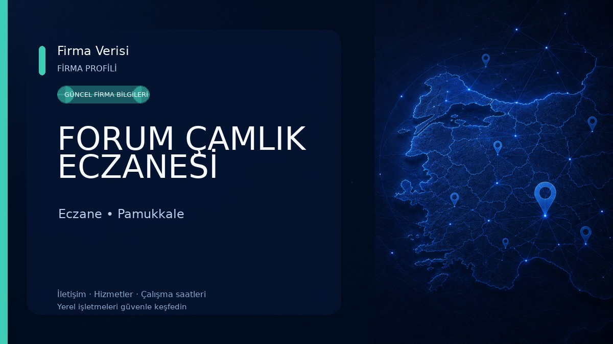 FORUM ÇAMLIK ECZANESİ