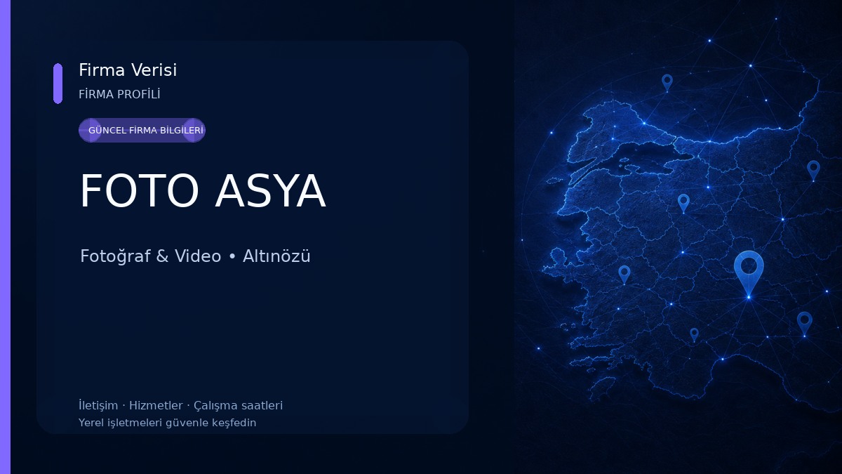 FOTO ASYA Fotoğraf & Video