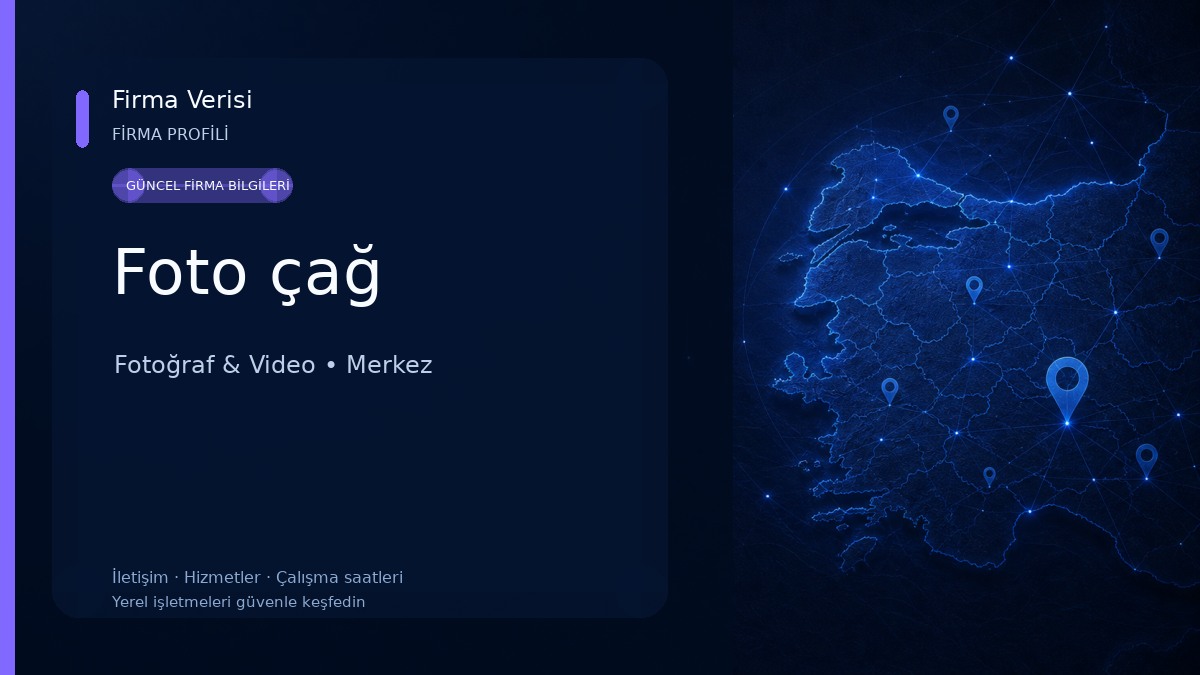 Foto çağ Fotoğraf & Video