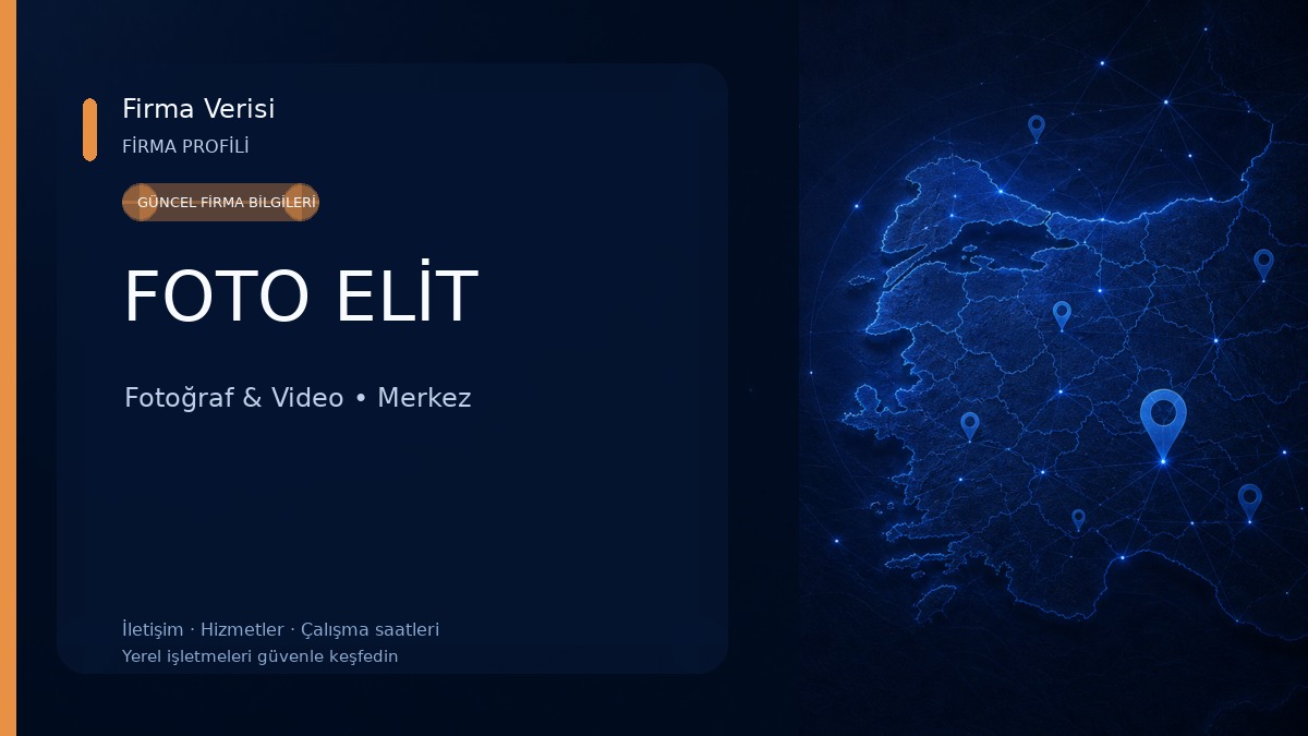 FOTO ELİT Fotoğraf & Video