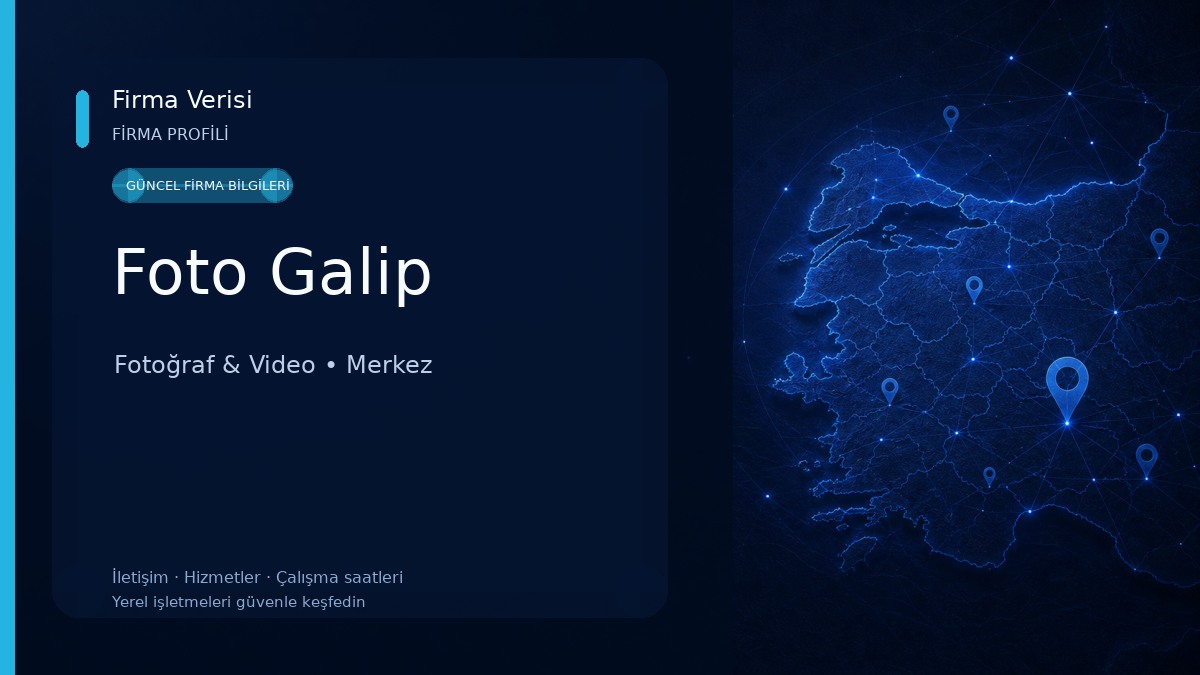 Foto Galip Fotoğraf & Video
