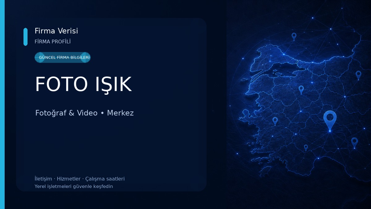 FOTO IŞIK Fotoğraf & Video