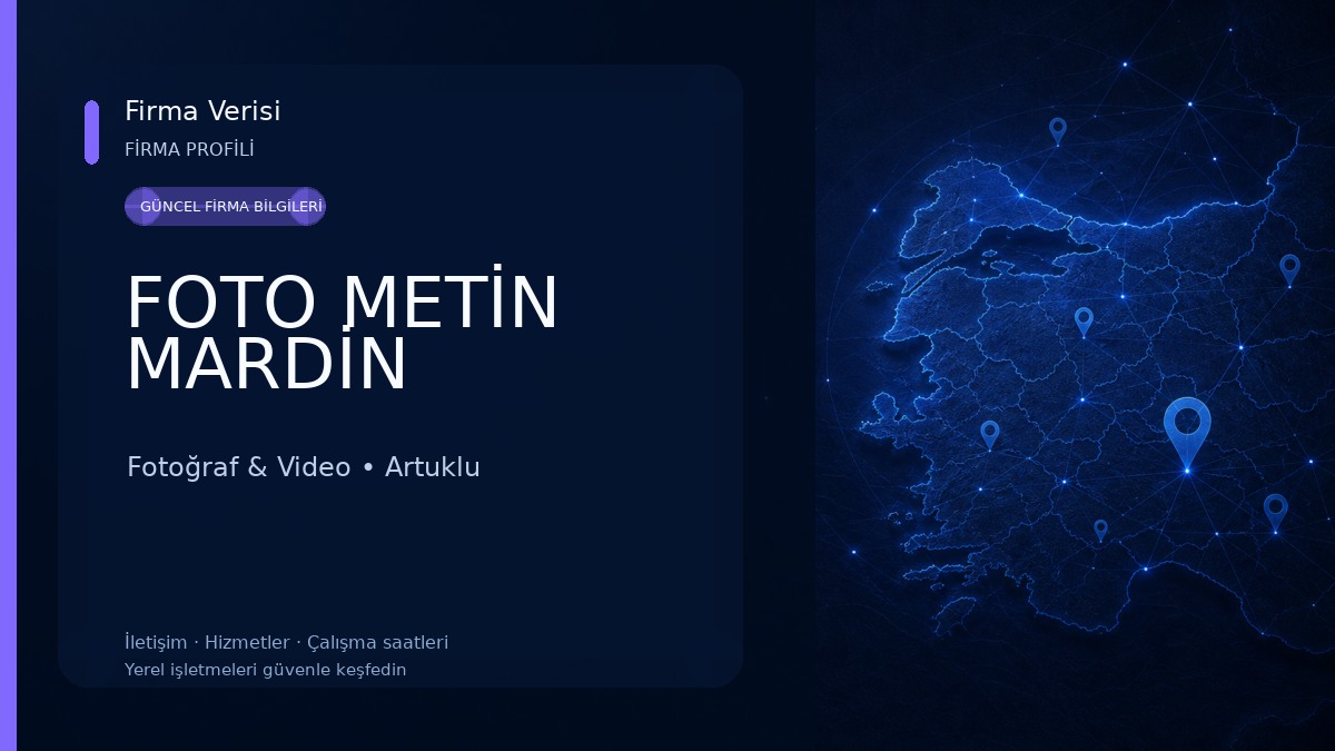 FOTO METİN MARDİN Fotoğraf & Video