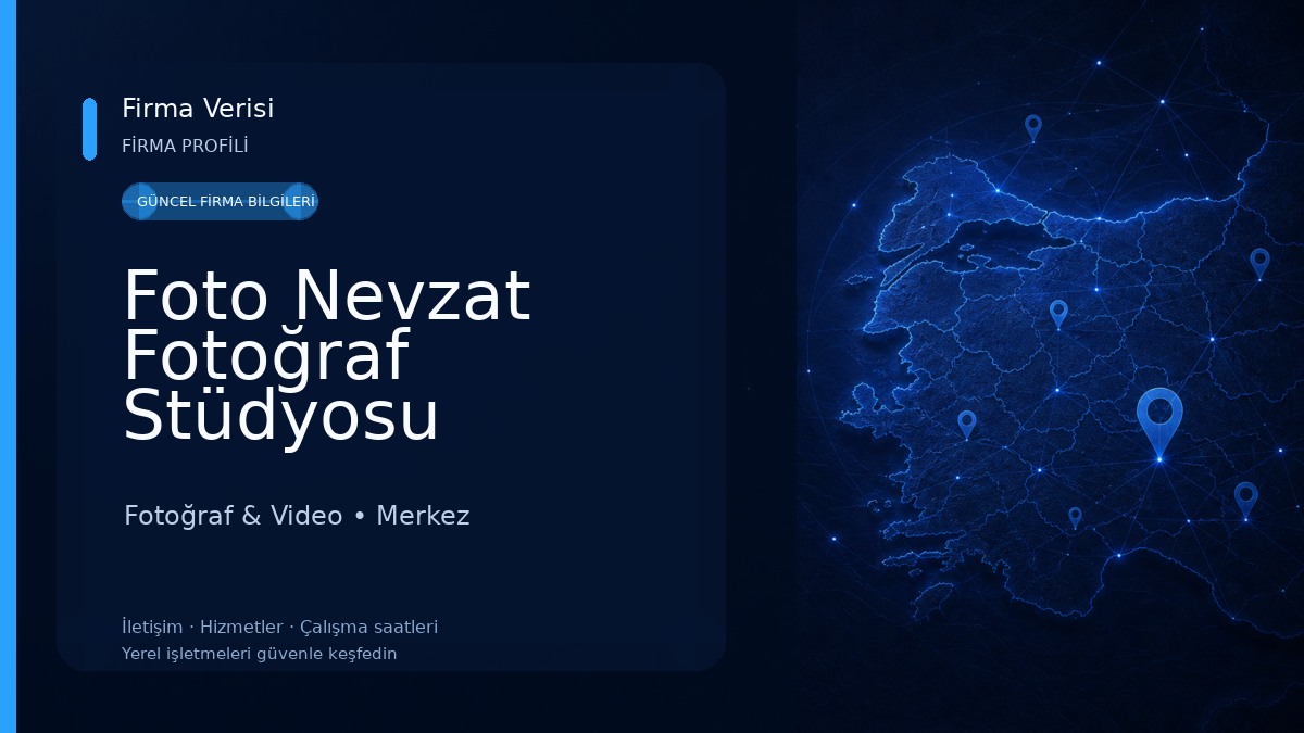 Foto Nevzat Fotoğraf Stüdyosu Fotoğraf & Video