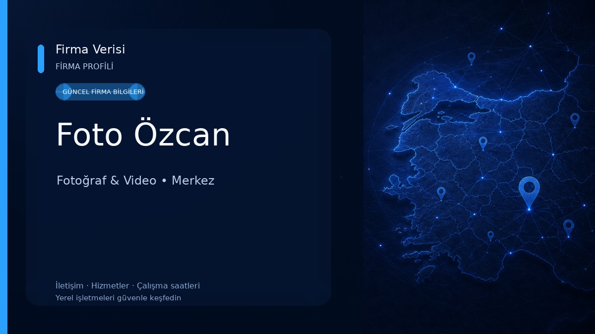 Foto Özcan Fotoğraf & Video