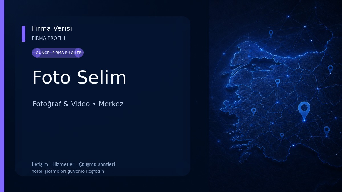 Foto Selim Fotoğraf & Video