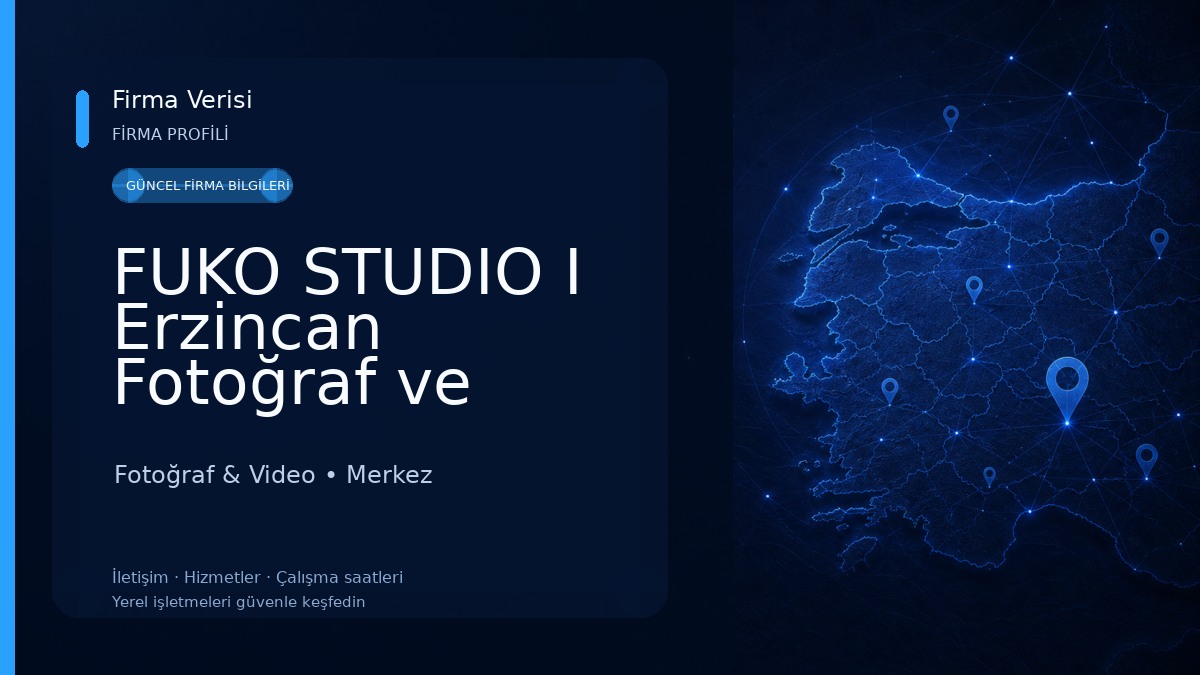 FUKO STUDIO I Erzincan Fotoğraf ve Video Stüdyosu Fotoğraf & Video