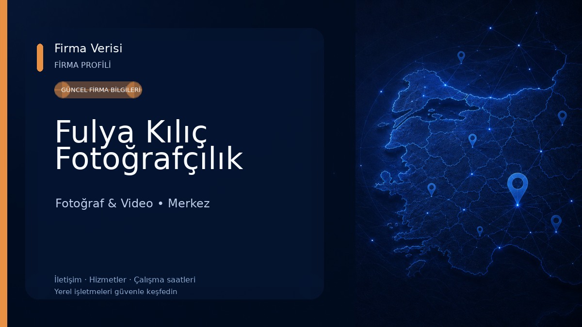 Fulya Kılıç Fotoğrafçılık Fotoğraf & Video