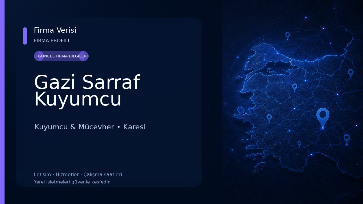 Gazi Sarraf Kuyumcu 