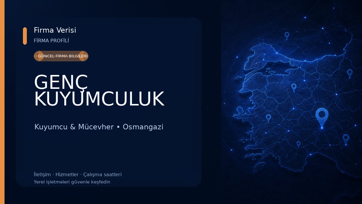 GENÇ KUYUMCULUK Kuyumcu & Mücevher