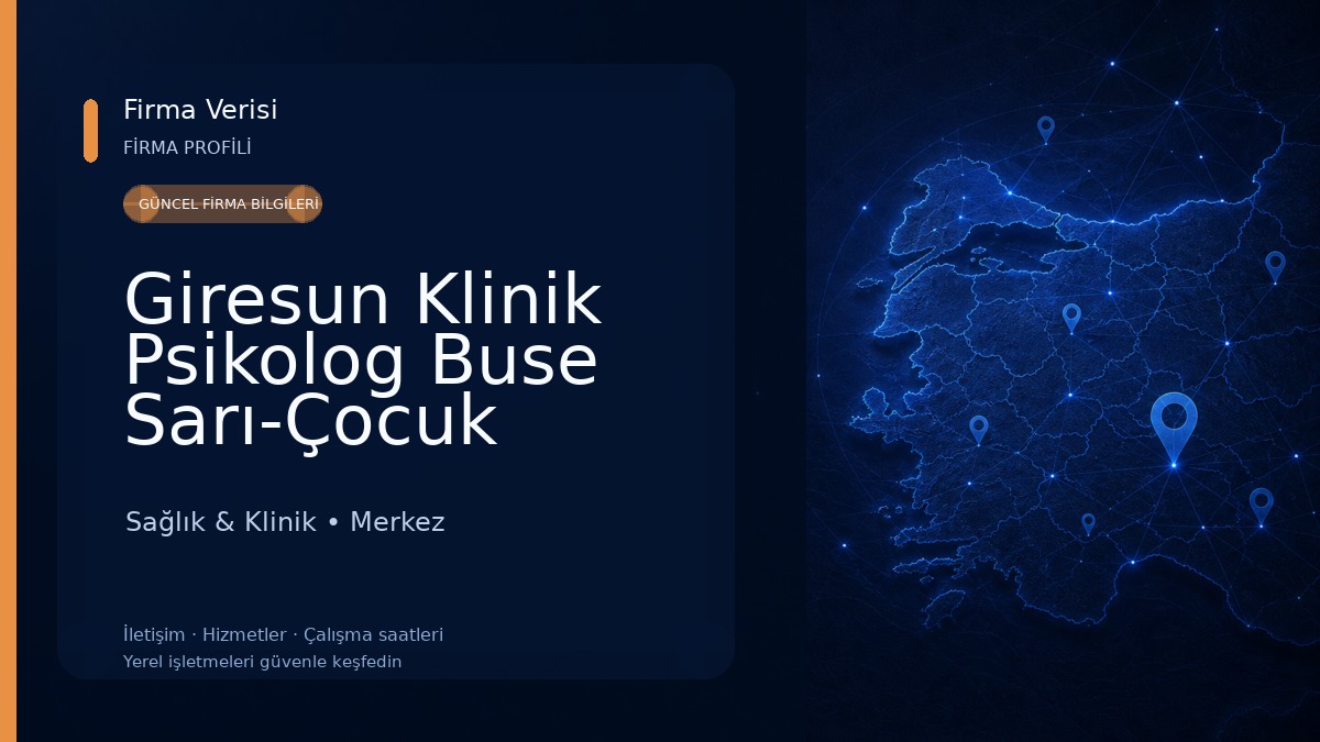 Giresun Klinik Psikolog Buse Sarı-Çocuk Ergen Psikoloğu-Yetişkin Psikoloğu-Aile Psikoloğu-Online Psikolog-Bireysel Terapi 