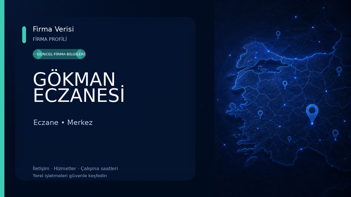 GÖKMAN ECZANESİ 