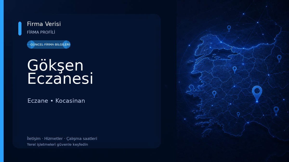 Gökşen Eczanesi Eczane