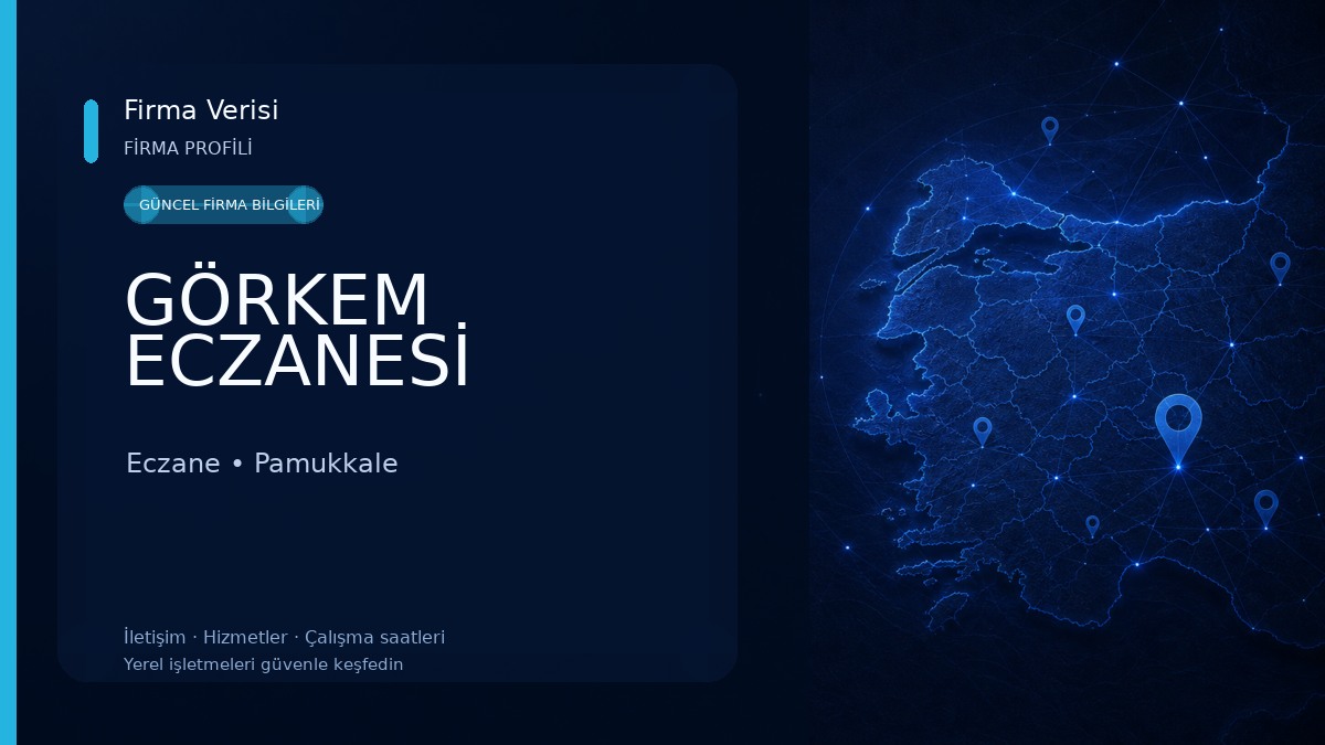 GÖRKEM ECZANESİ Eczane