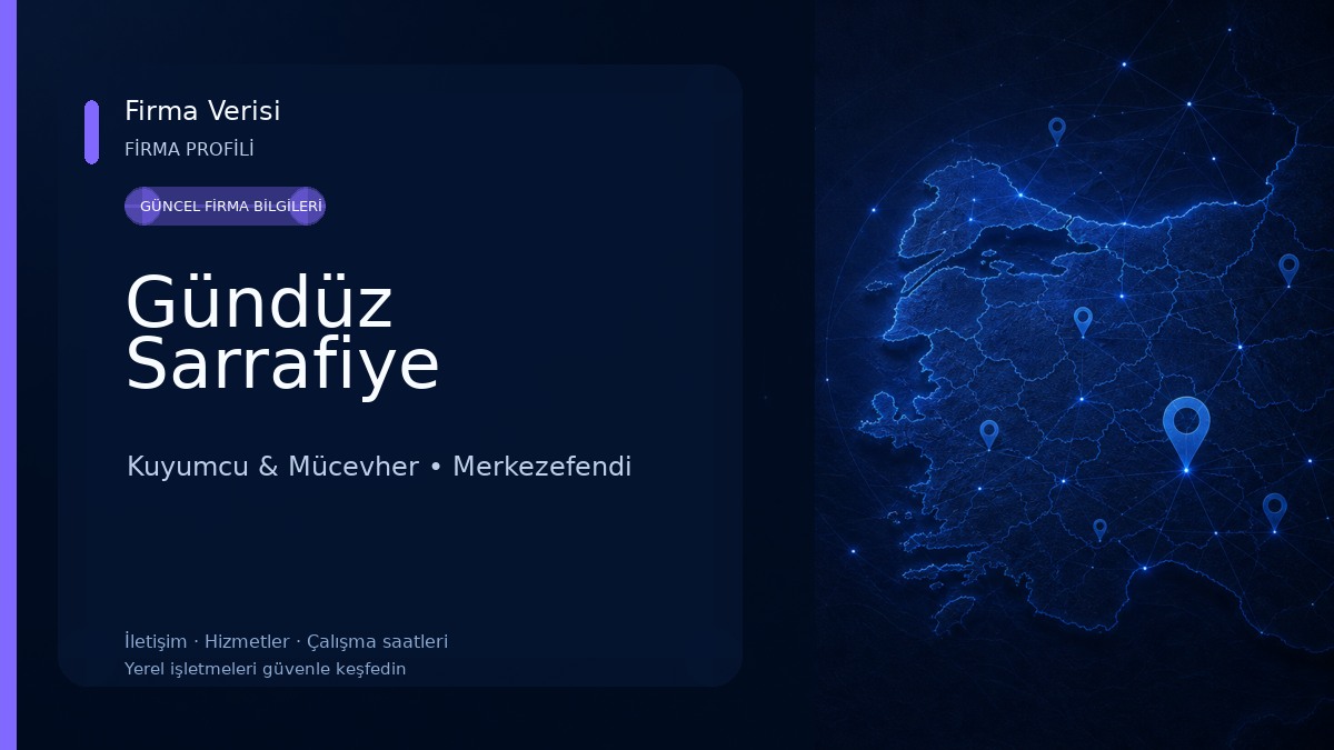 Gündüz Sarrafiye Kuyumcu & Mücevher