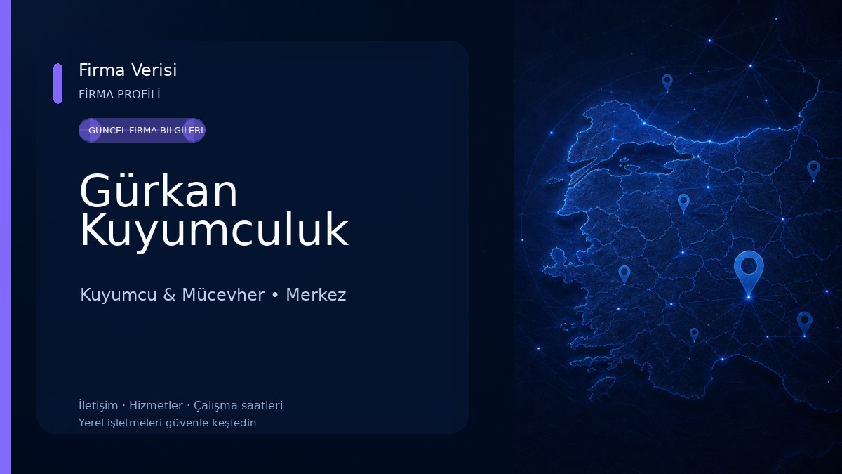 Gürkan Kuyumculuk Kuyumcu & Mücevher