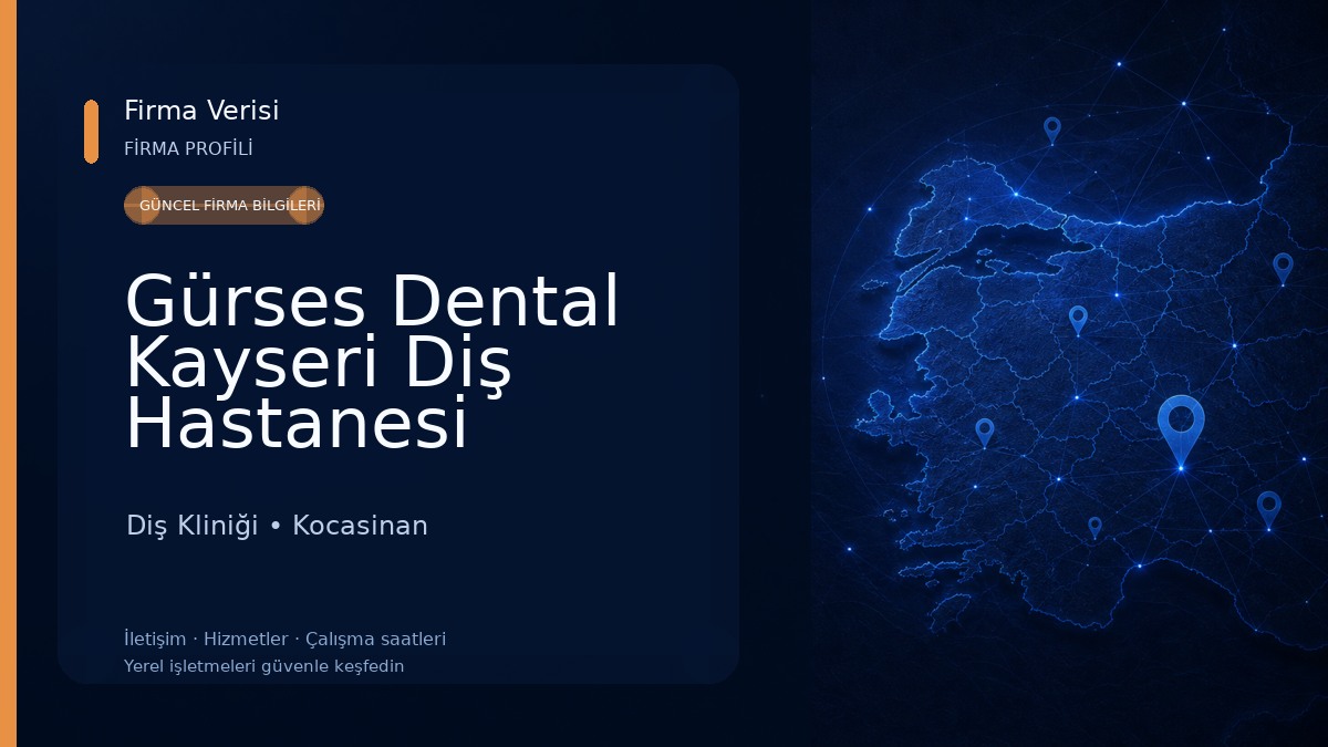 Gürses Dental Kayseri Diş Hastanesi Diş Kliniği